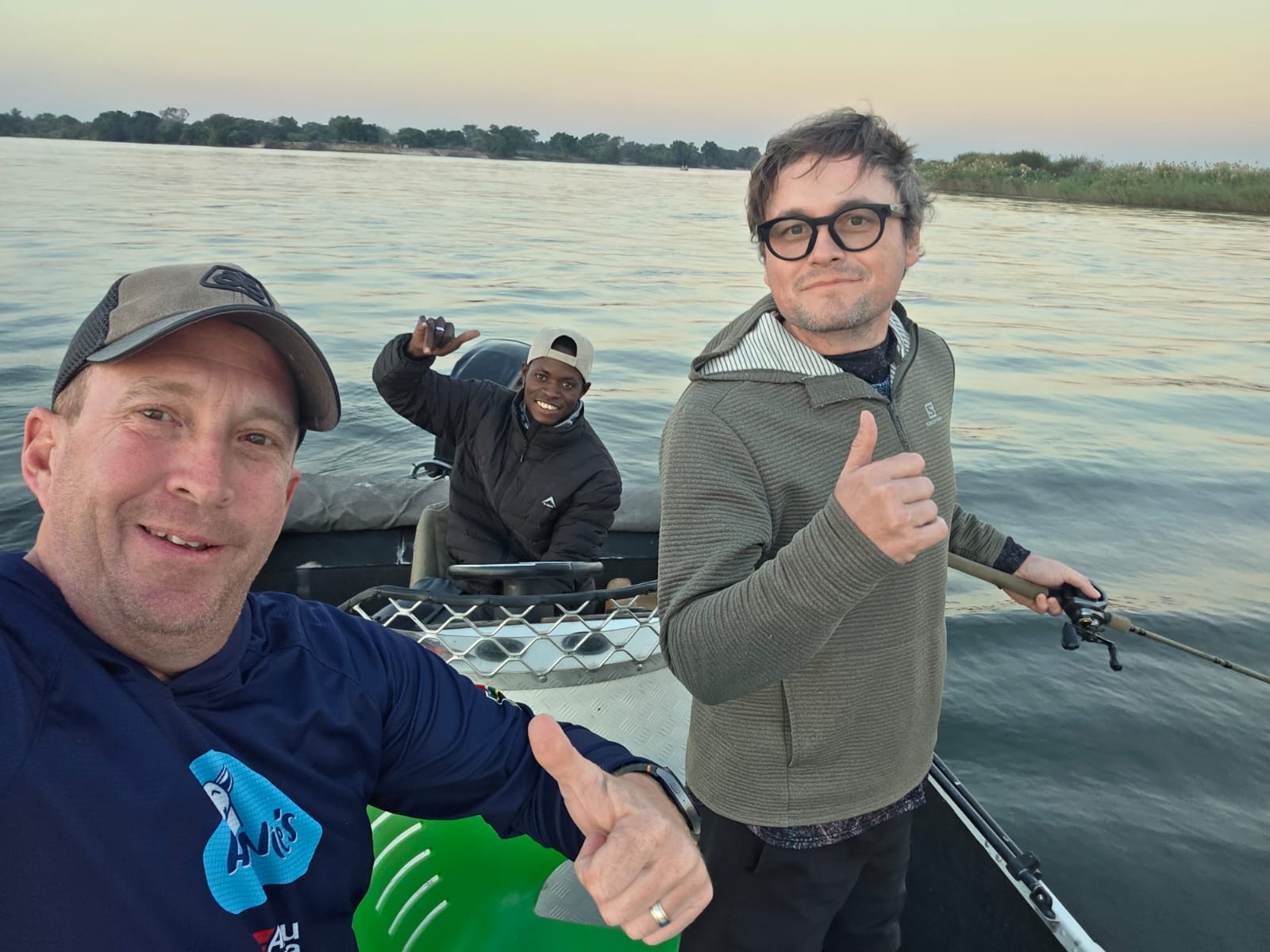 Sunset session on the water